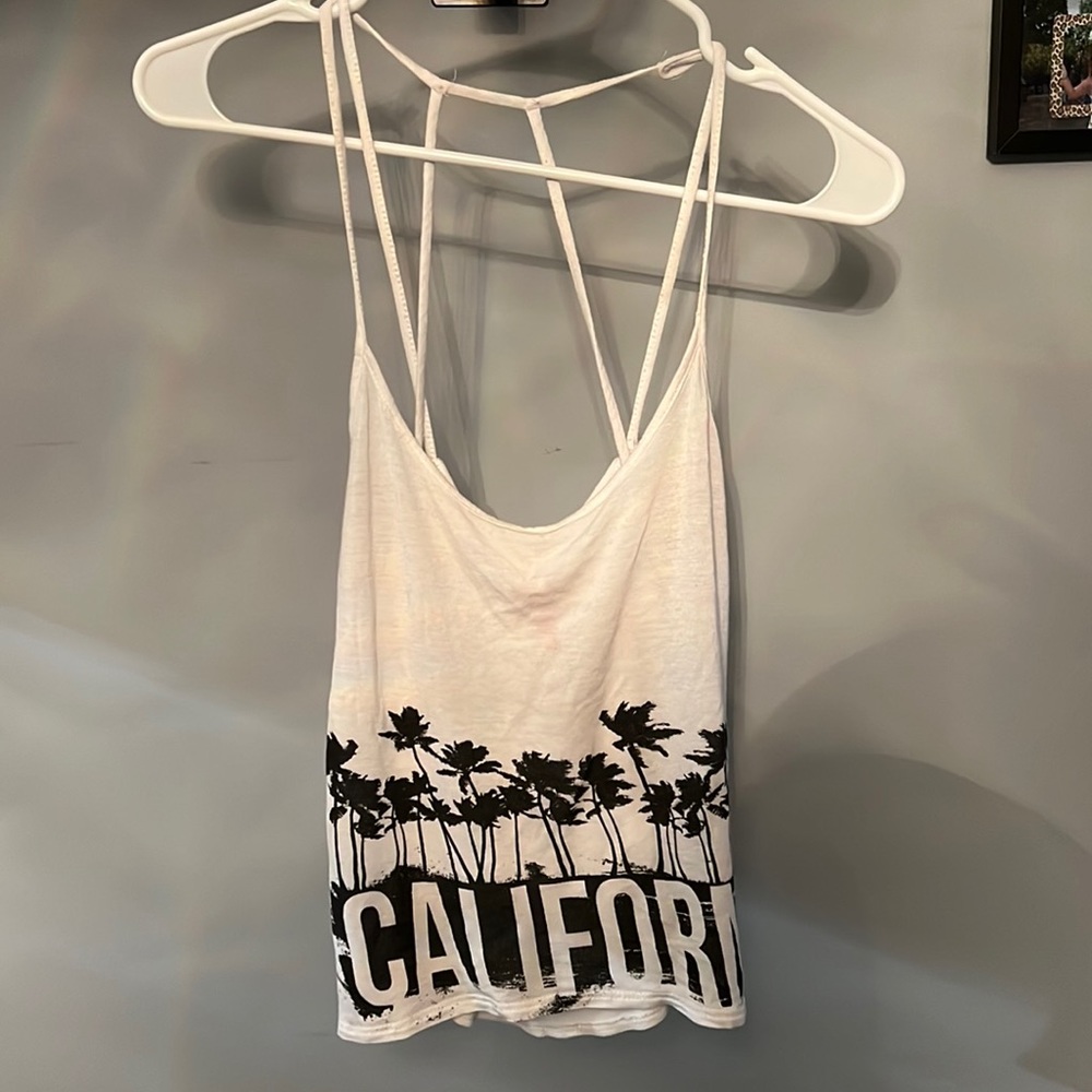 Billabong Strappy California Loose Crop Tank Top